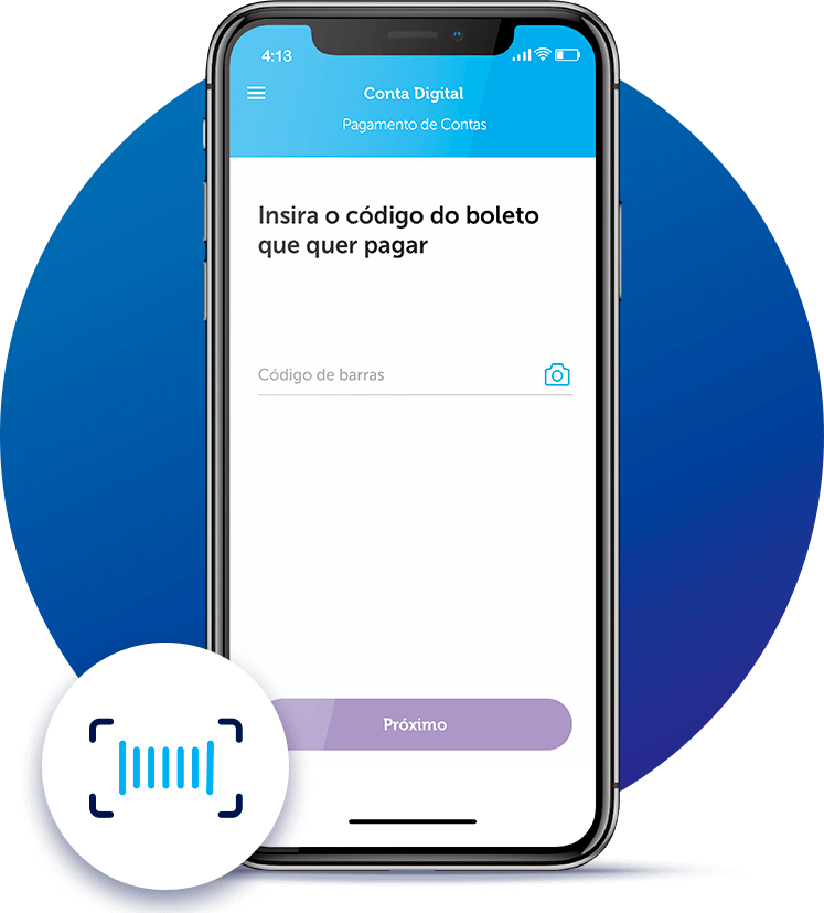 Conta Digital - Pagamento de Contas sem Taxa