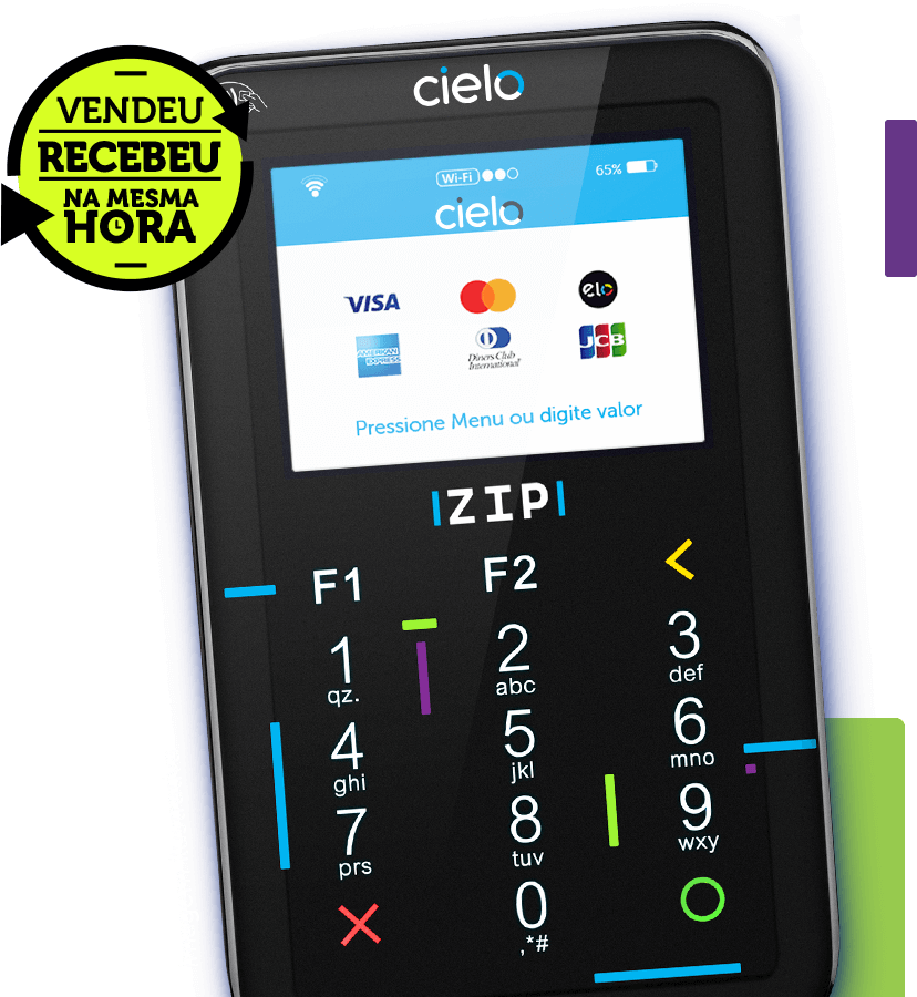 Máquina de Cartão Cielo ZIP