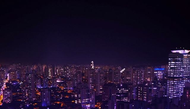 Movimento em cidade