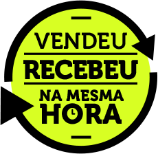 Vendeu, recebeu na mesma hora