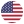 Bandeira dos Estados Unidos indicando idioma inglês