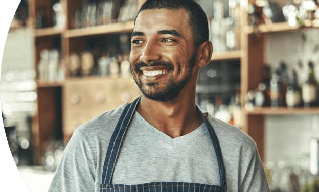 empresário sorrindo